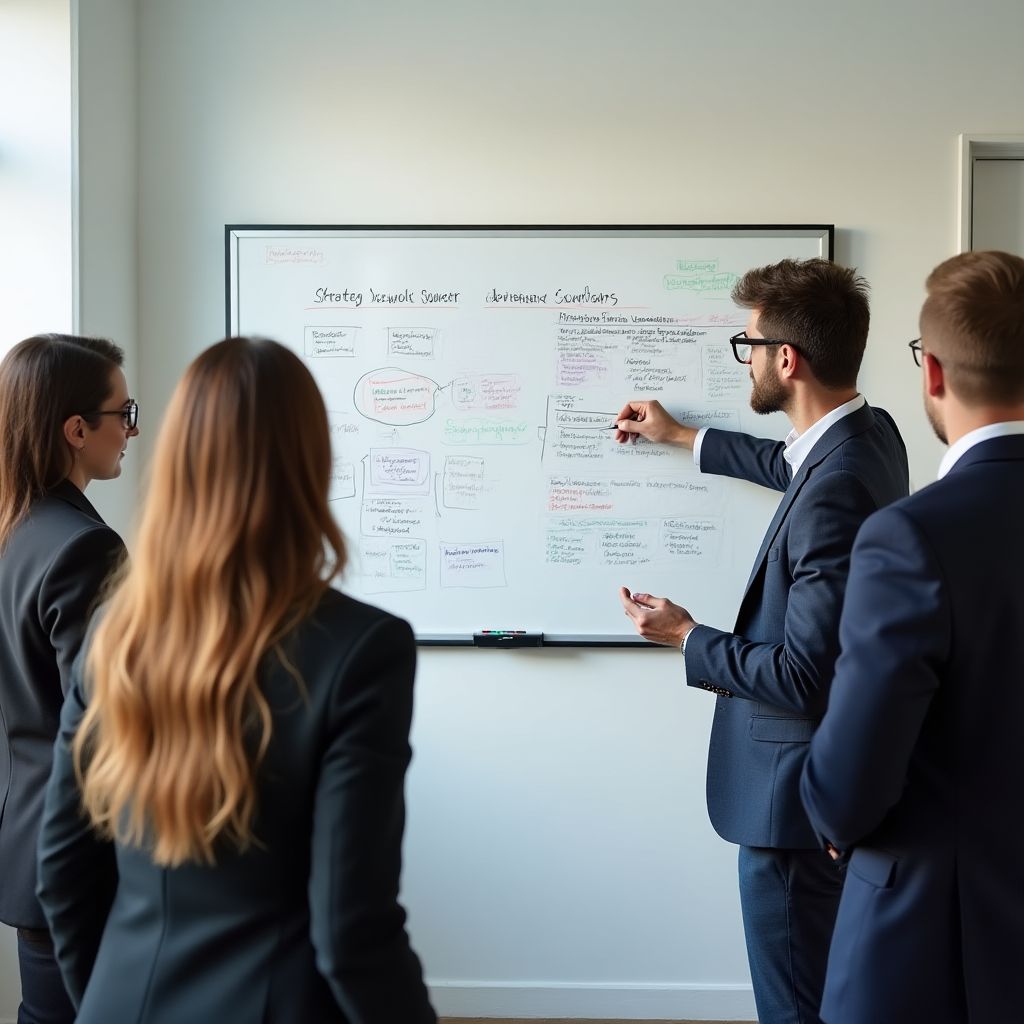 Team bei einem Workshop